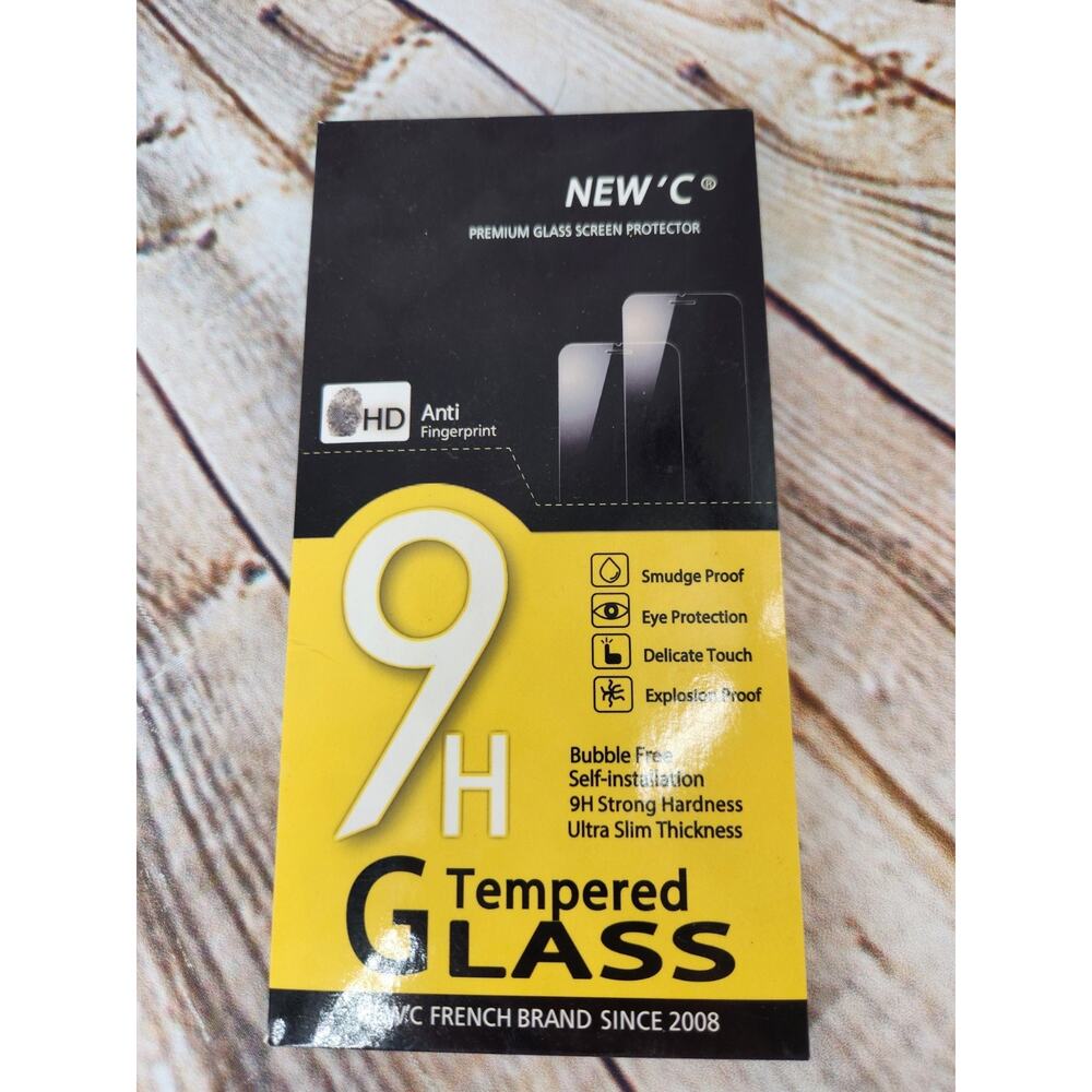 New'C Premium Glass Screen Protector Tempered Glass 9H 3 pk iPhone 7/8 Plus